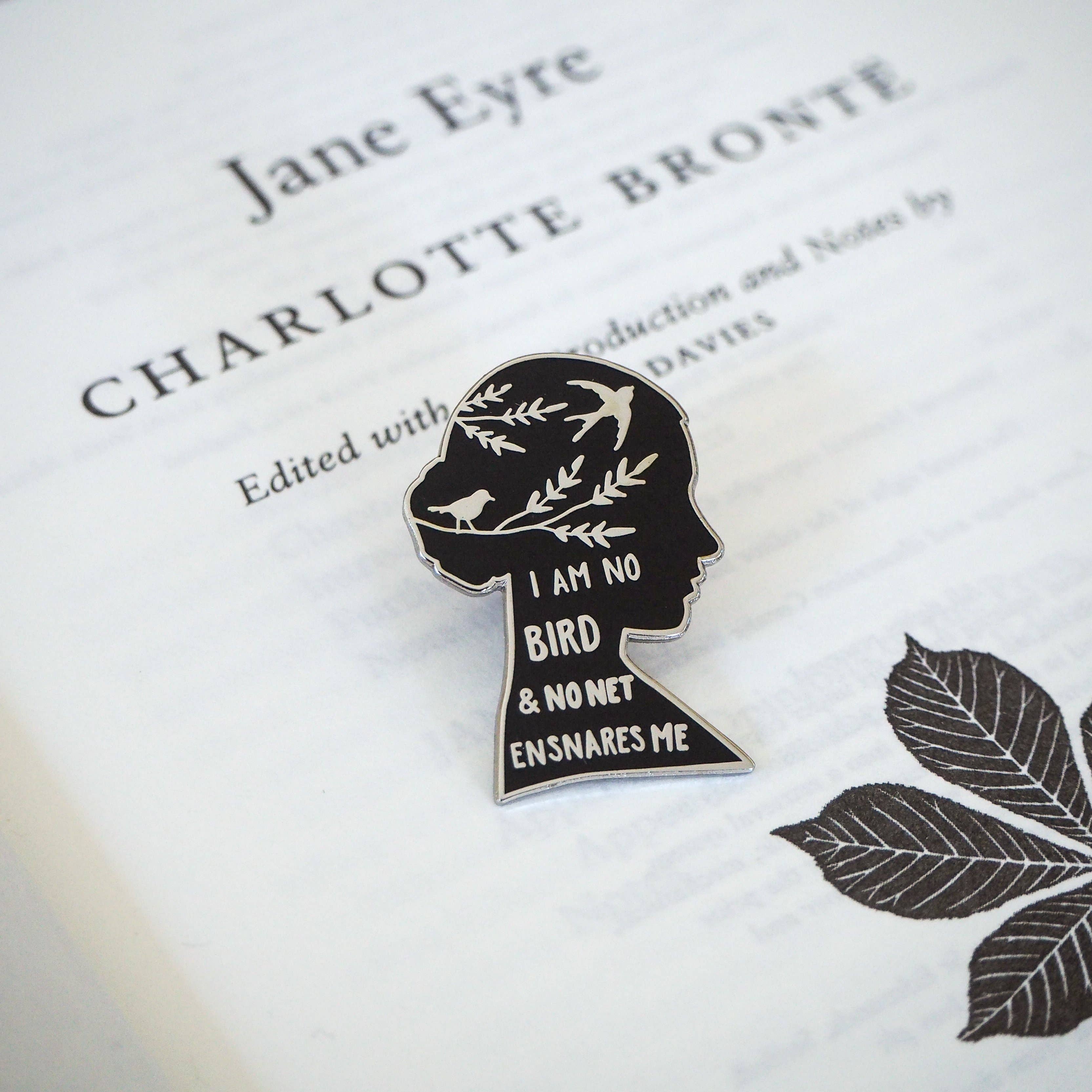 Jane Eyre: Bronte Pin Badge