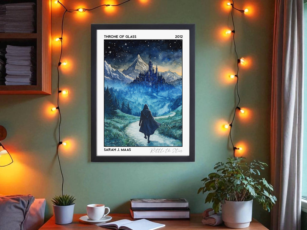 Throne of Glass, Sarah J Maas, Book Poster
