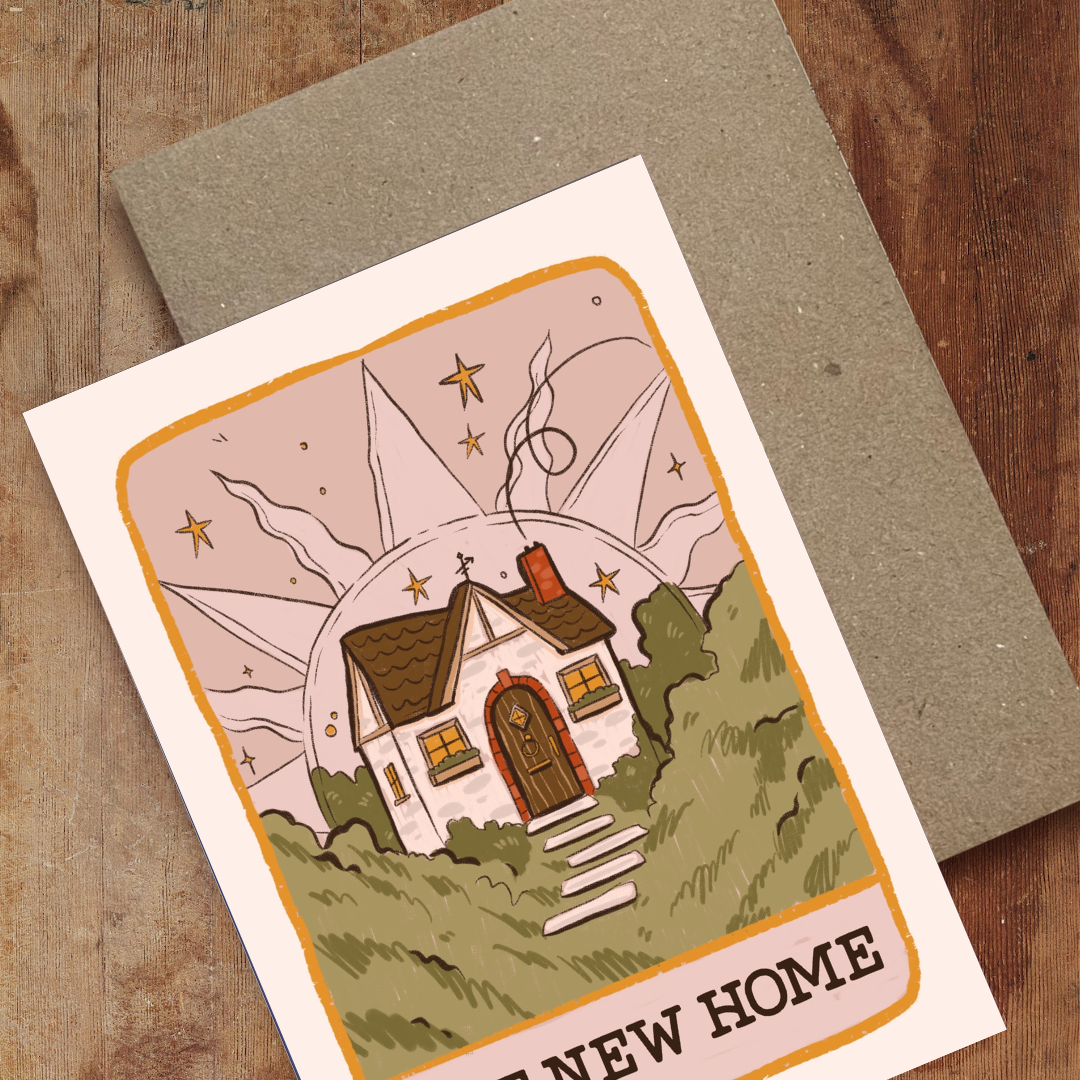 Tarot New House, New Home Card