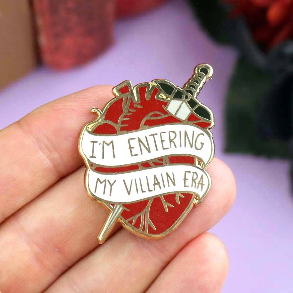 I'm Entering My Villain Era Enamel Pin