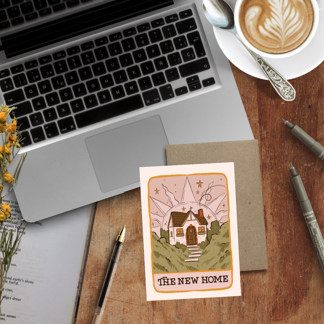 Tarot New House, New Home Card