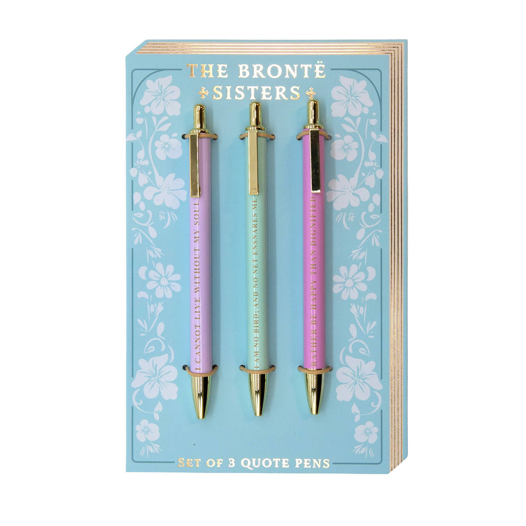 Bronte Sisters Set of 3 Pens