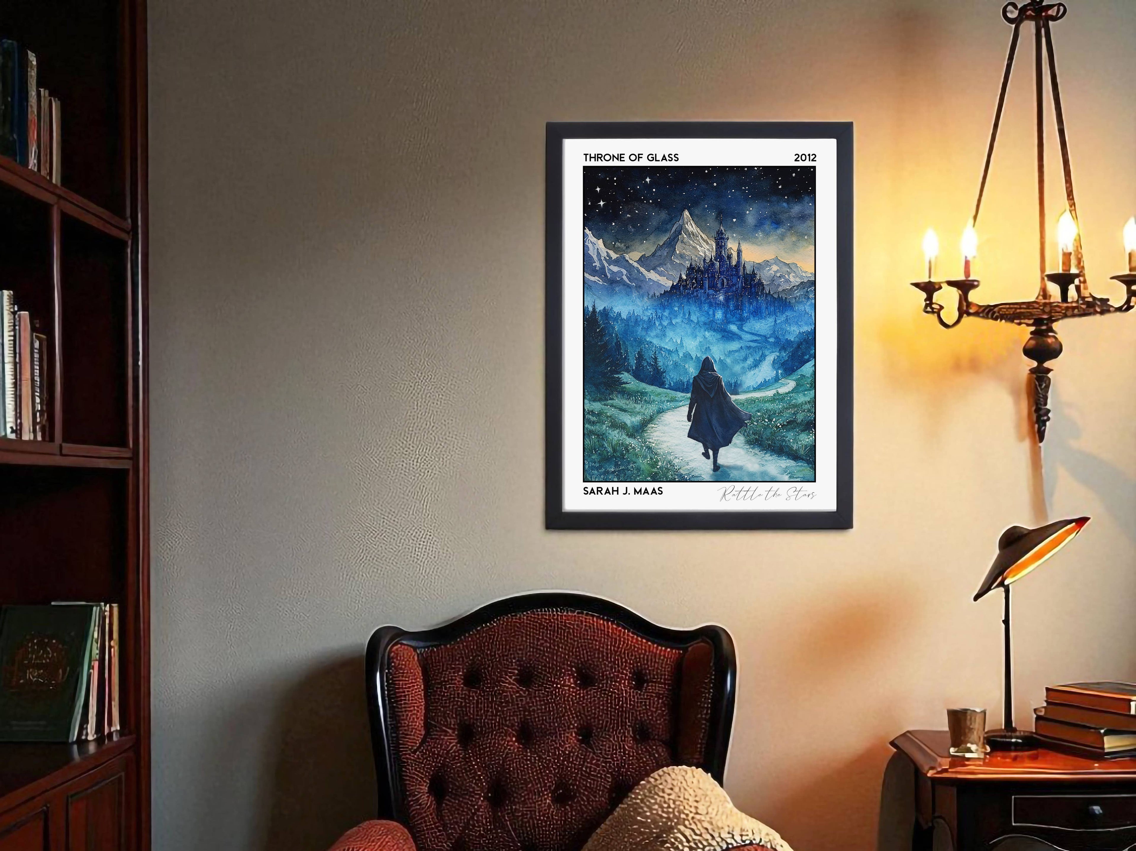 Throne of Glass, Sarah J Maas, Book Poster