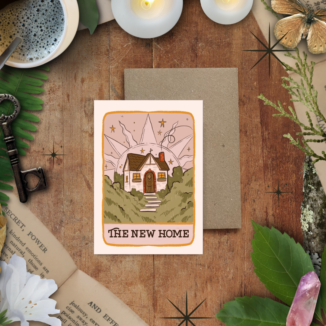 Tarot New House, New Home Card