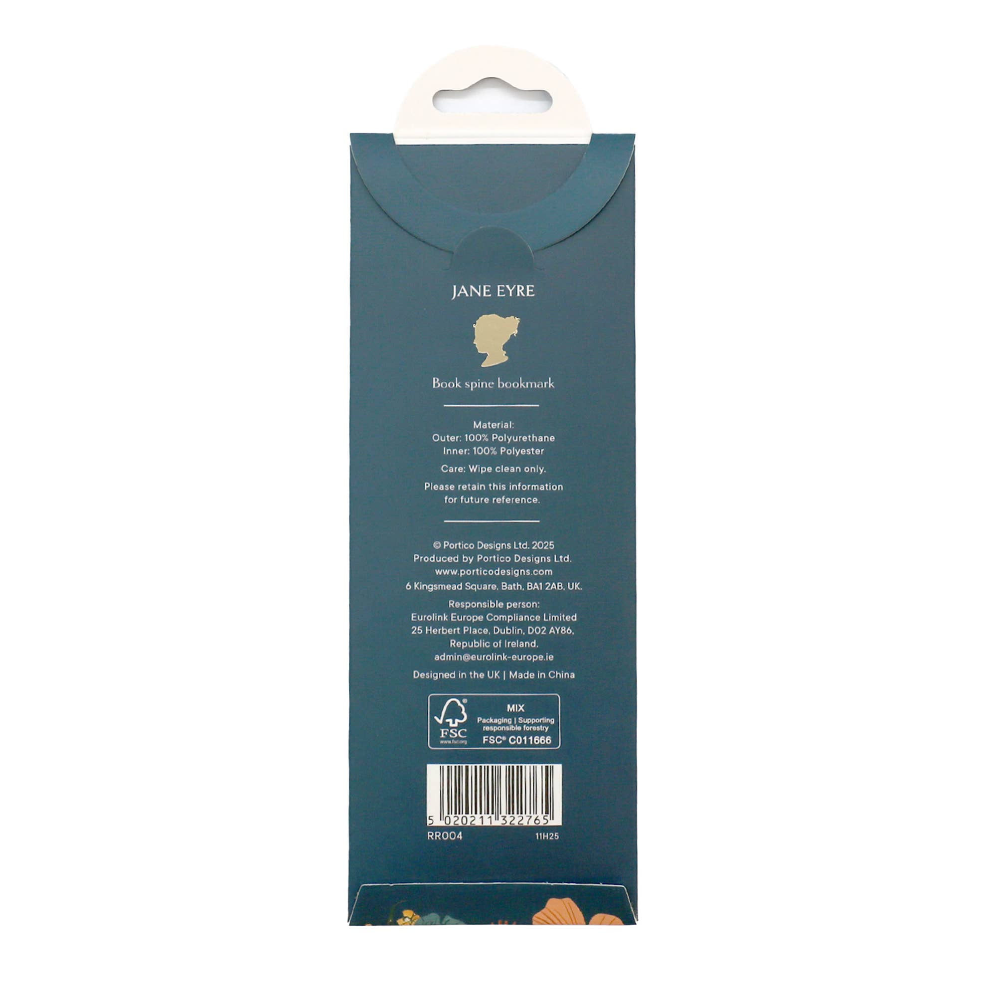 Jane Eyre Faux Leather Bookmark
