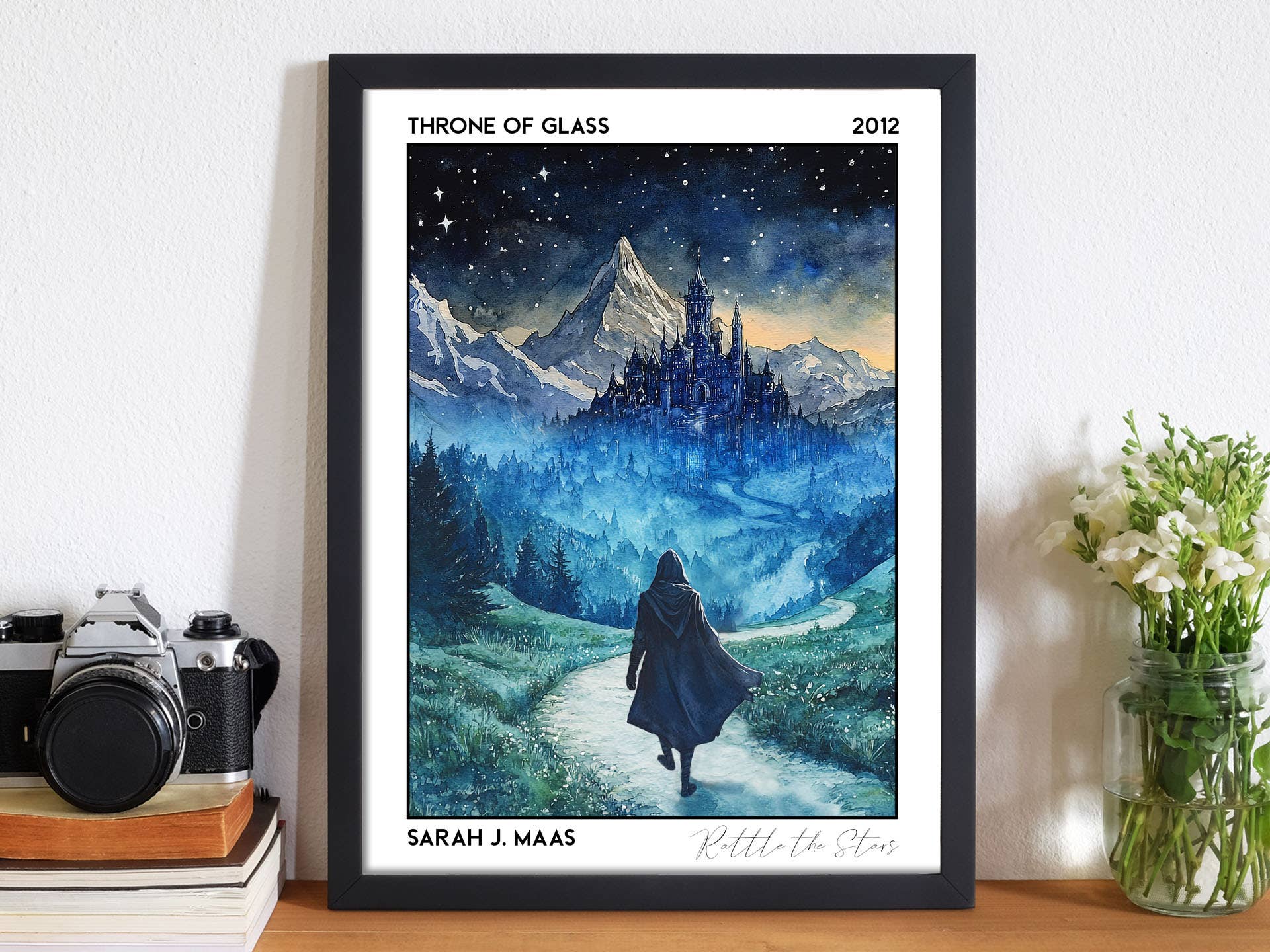 Throne of Glass, Sarah J Maas, Book Poster
