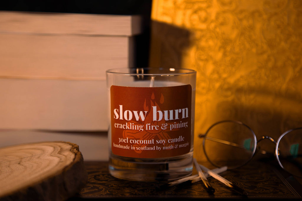 Slow Burn | Handmade 30cl Bookish Candle