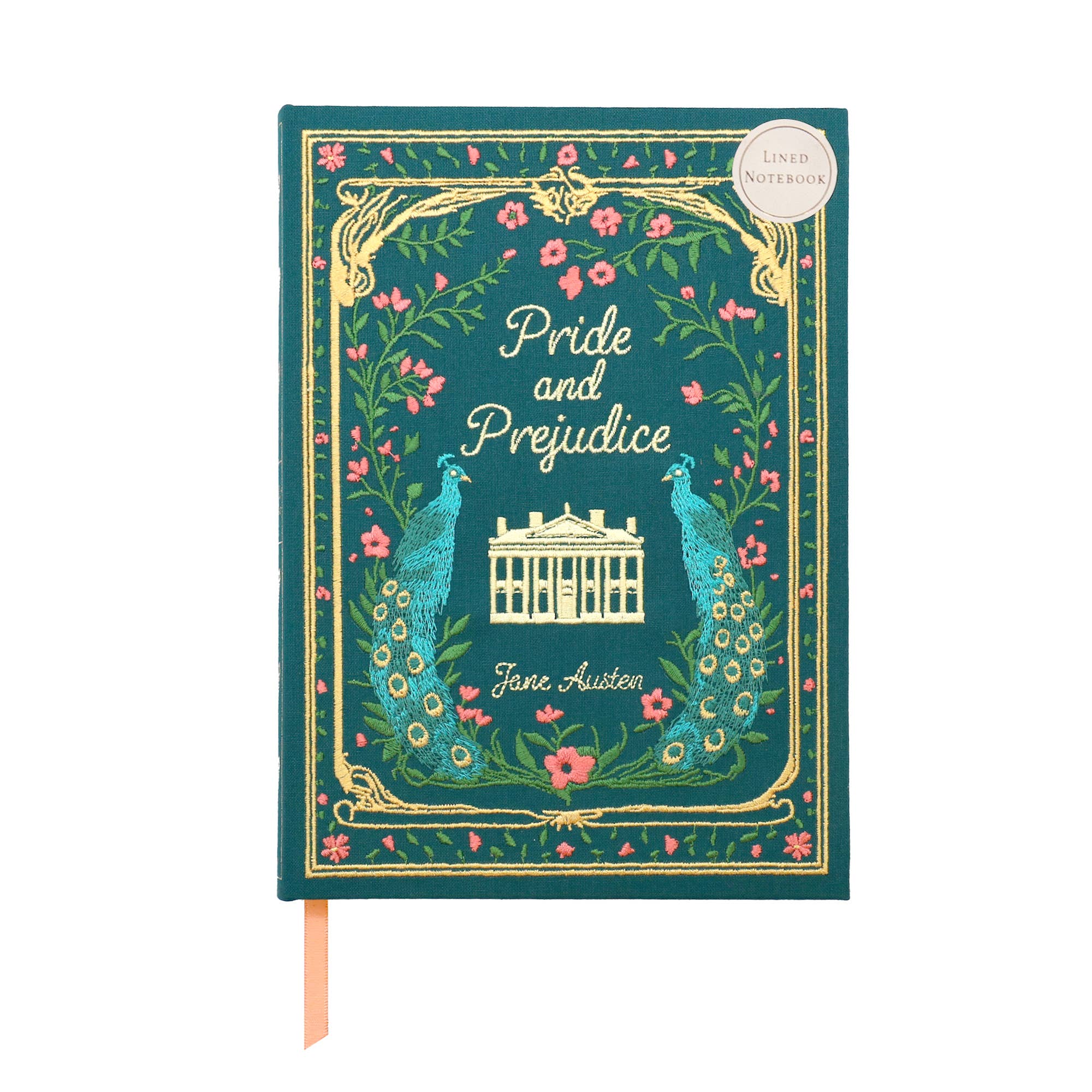 Pride & Prejudice Embroidered A5 Hardback Journal