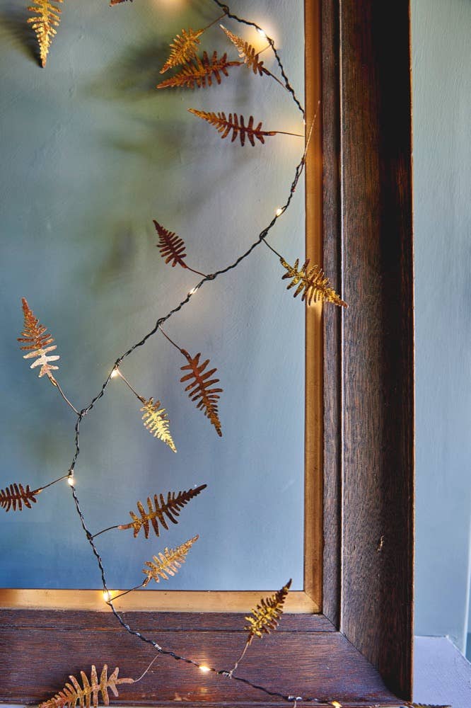 Golden Fern String Lights