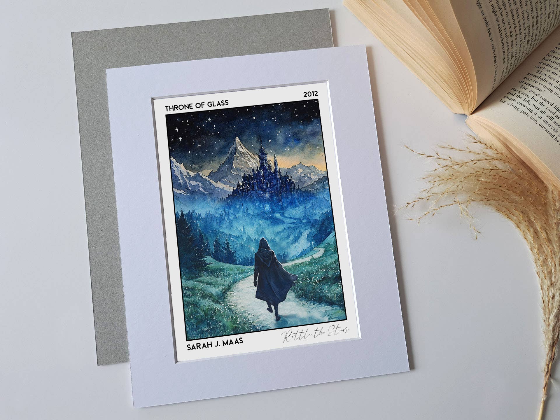 Throne of Glass, Sarah J Maas, Book Poster