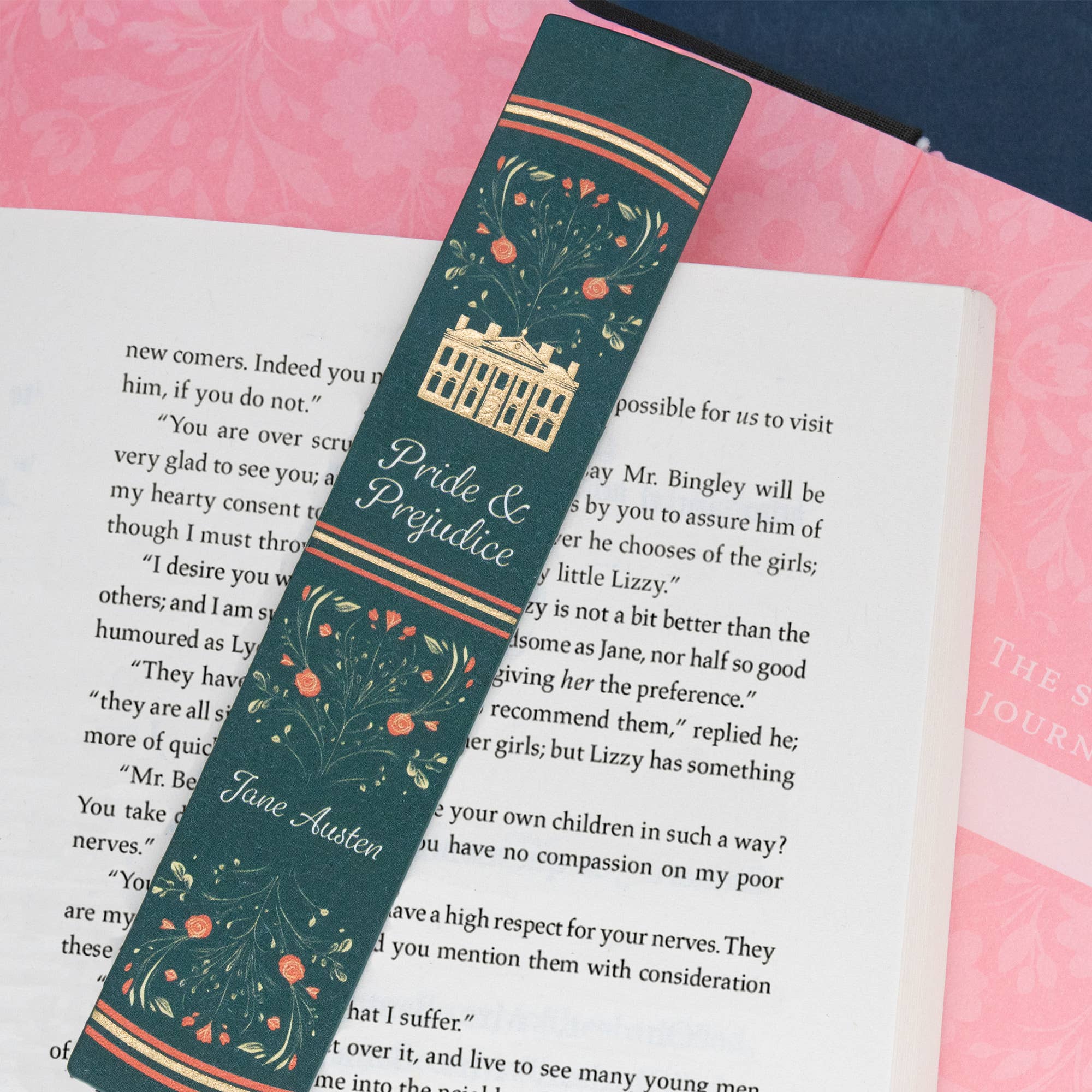 Pride & Prejudice Faux Leather Bookmark