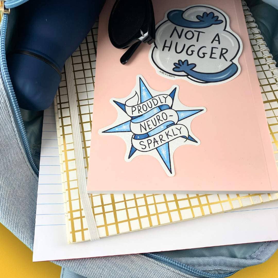 Proudly Neuro-Sparkly Sticker