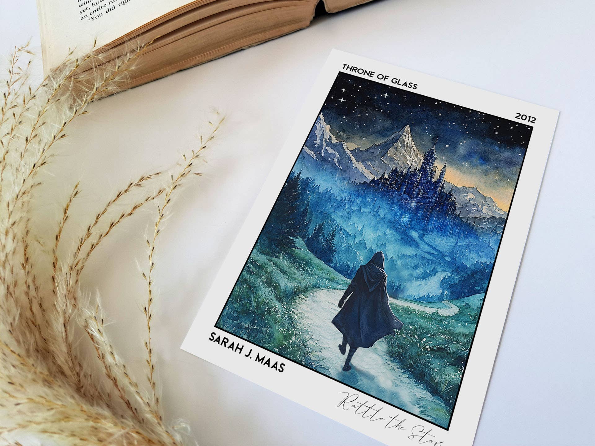 Throne of Glass, Sarah J Maas, Book Poster